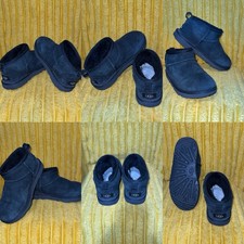 UGG Kids' Classic Ultra Mini Boots Black Big Kids Size 4/ Women s 5.5/6