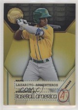 2017 Bowman's Best Gold Refractor /50 Lazaro Armenteros Lazarito #BADL-LA 2r8