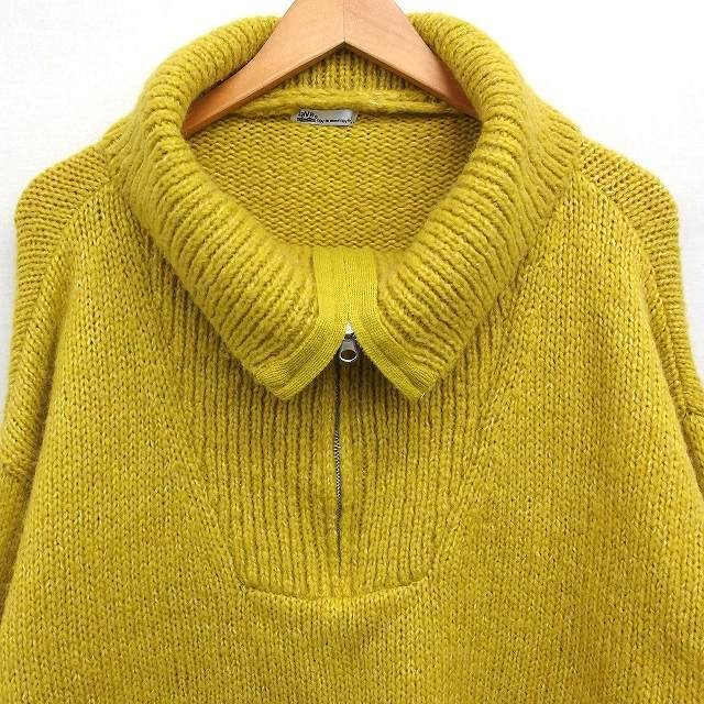 Classical Elf Java Half Zip Knit Sweater Long Sle… - image 4