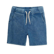 Appaman Preston Sweat Shorts Boy 6 Sunwashed Blue Drawstring Waist Beach RED1367