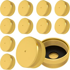 12 Pcs Bottle Caps for Propane Cylinder 1 LB – Universal Plastic Sealed Protect 