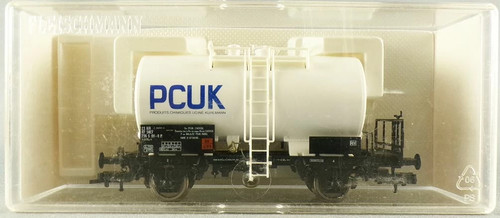 Fleischmann 955410 F Ho Sncf Wagon Citerne PCUK 2 Essieux Blanc 23 87 736 5 011- | Condition: Neuf