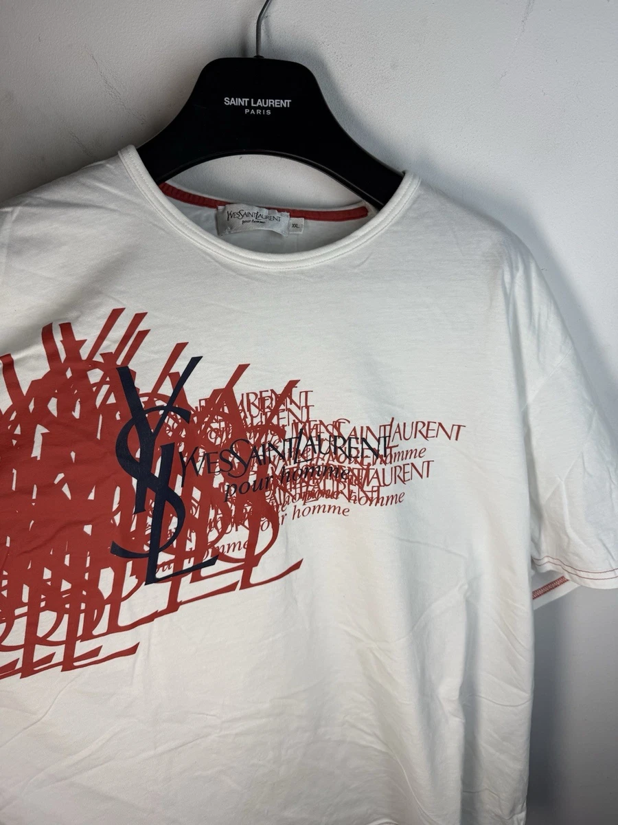 Saint Laurent Cotton T-Shirts for Men for sale | eBay