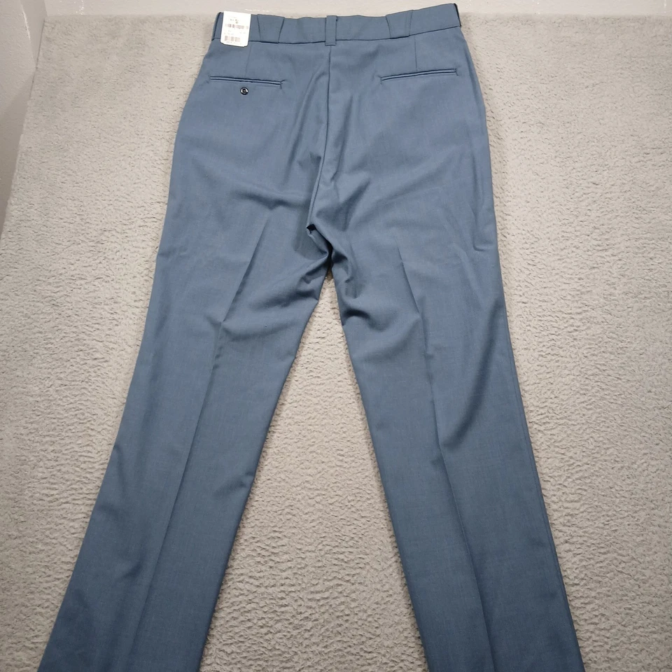 Flying Cross by Fechheimer Uniform Pants Men's 38R Blue Wool Blend Made USA NWT - Image 2 of 4