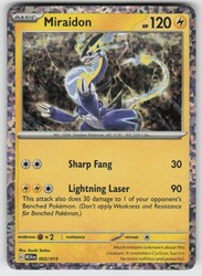 Miraidon 003/015 McDonald's 2024 Holo Promo