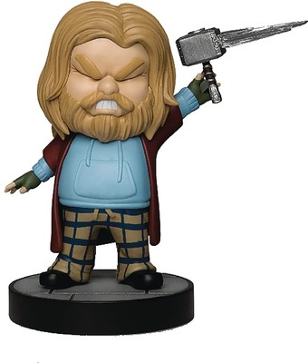 Avengers: Endgame: Bro Thor Calling Mjolnir MEA-025 Mini Egg Attack Figure, M...