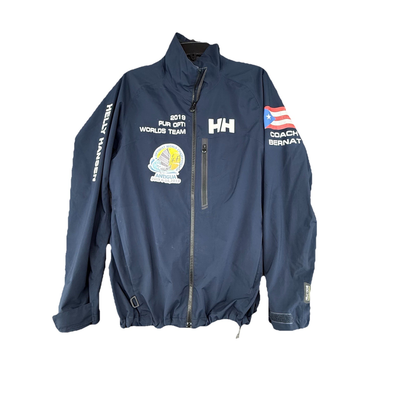 Helly Hansen Crew Lightweight Custom Jacket Mens … - image 1