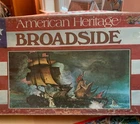 Vintage 1962 Milton Bradley American Heritage Broadside Board Game Naval Battle