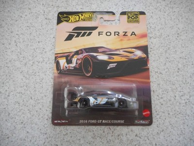 HOT WHEELS PREMIUM POP CULTURE SET HXD63 FORZA 2016 FORD GT RACE/COURSE