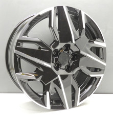 PEUGEOT 3008 19" DIAMOND CUT ALLOY WHEEL RIM BLACK OEM 9842668980 GENUINE X1