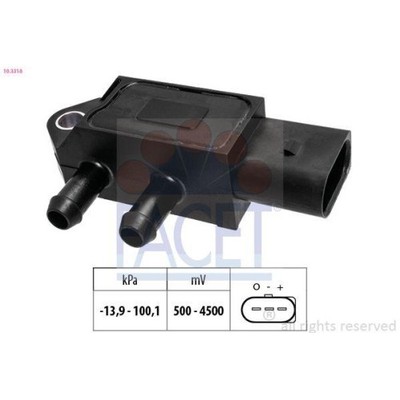 Sensore Pressione Aria / Altimetrico VEMO - 4 Poli - Ricambio Auto (V52-72-0136)