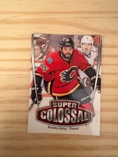 2016-17 Upper Deck Super Colossal #SC9 Brandon Bollig - Calgary Flames