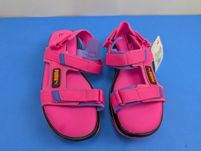Women's Puma Future Rider Sandal Game on Size 6 Pink