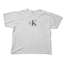 VTG CK One Calvin Klein Promo T-Shirt XL 90s Made in USA Rare Perfume Tee