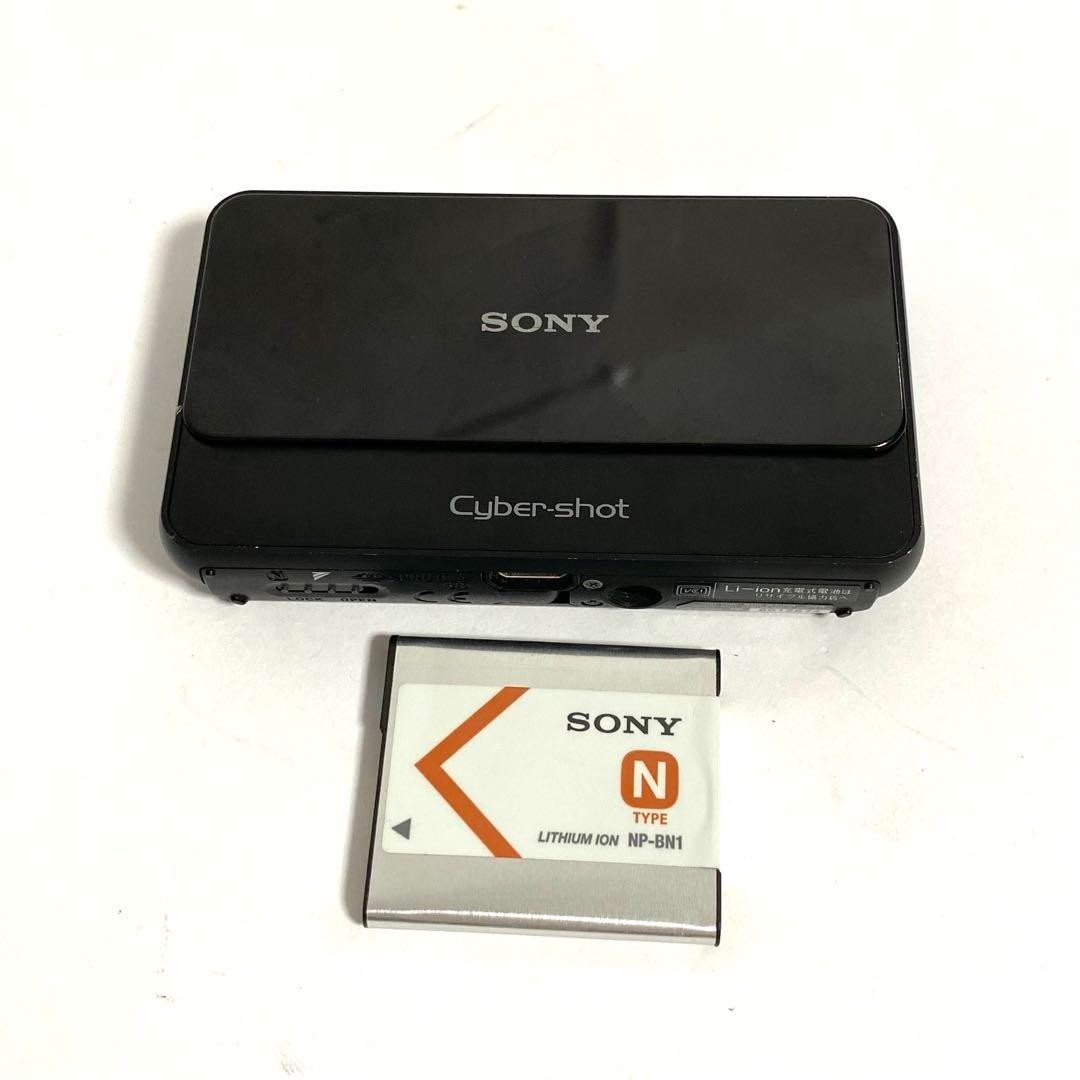 SONY Digital Camera DSC-T110 Cyber Shot Black Japanese Language