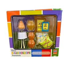 Kaleidoscope House Bozart Dollhouse House Accessories #30043 NIB Lamp Books 1:12