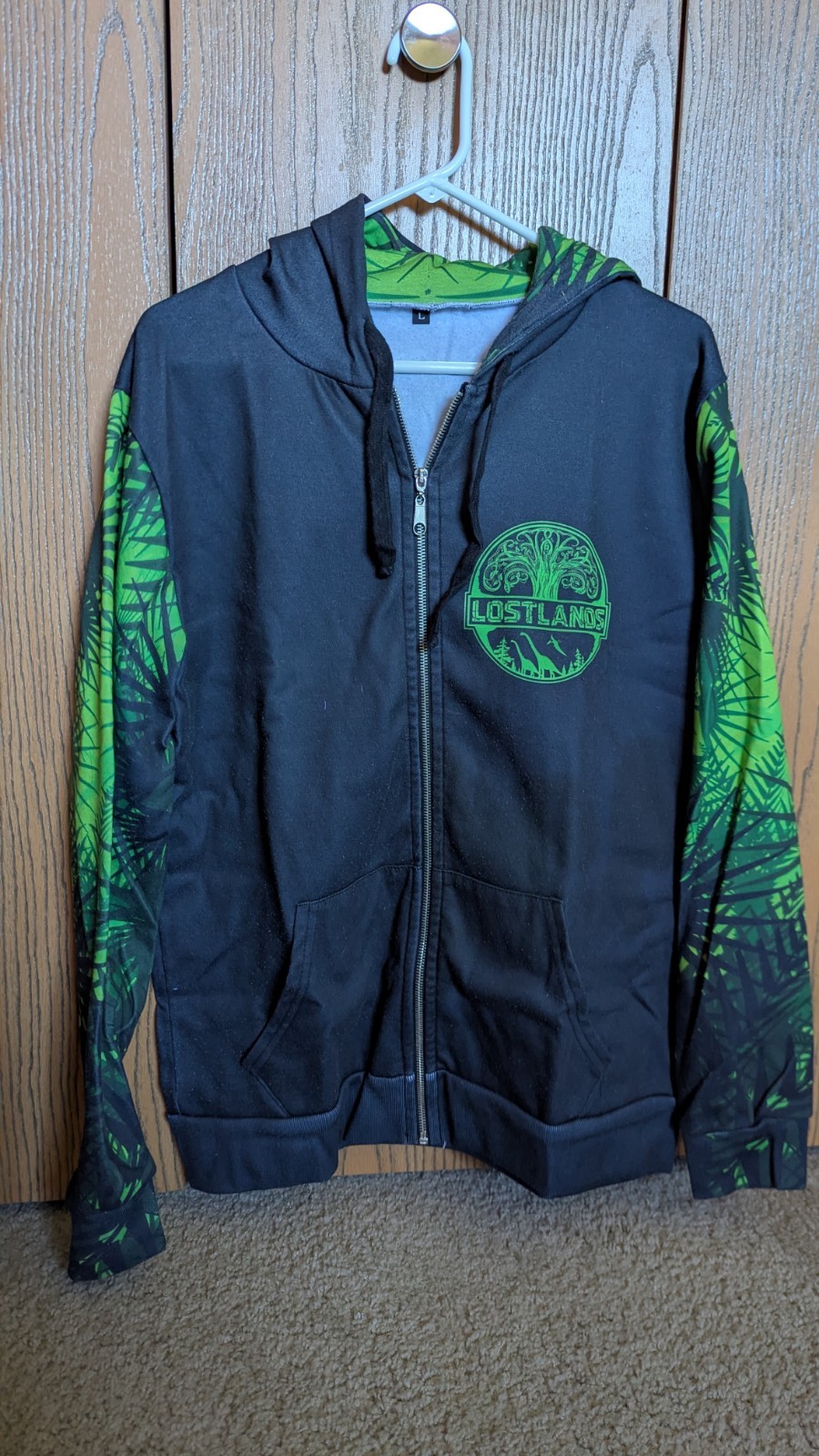 Lost Lands Hoodie Music Festival Dinosaur 2018 Ohio Sweater