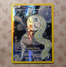 Pokemon TCG Meloetta XY120 XY Promo Holo Basic Psychic 80 HP English 2016 NM🔥🔥 on eBay