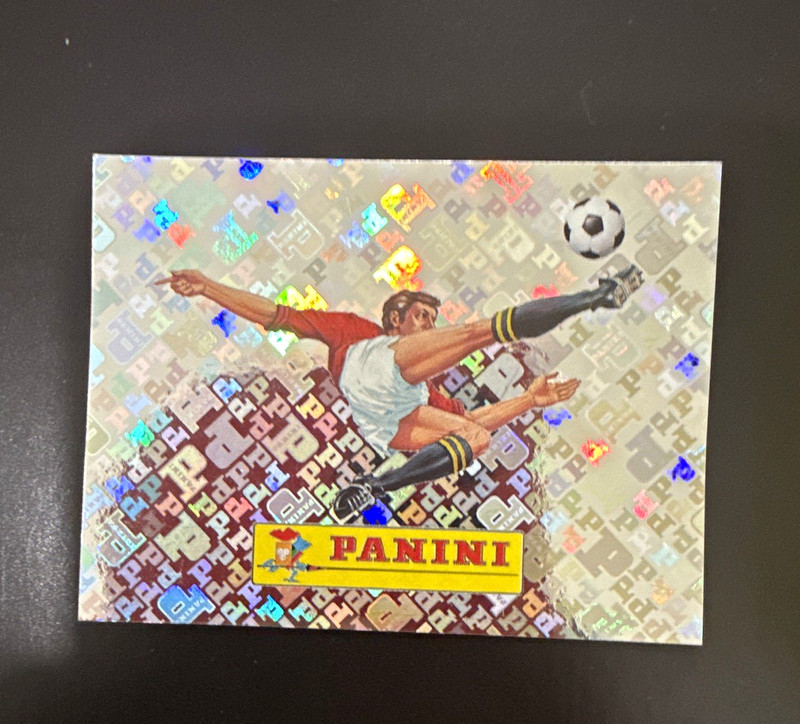 Panini Soccer Sports Trading Card Single Hologram Holographic Foil Insert