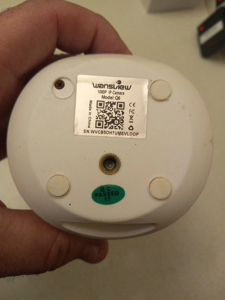 Wansview Q6 1080P Wireless Cloud Ip Security Camera ONLY NO CORDS Foto 4 de 4