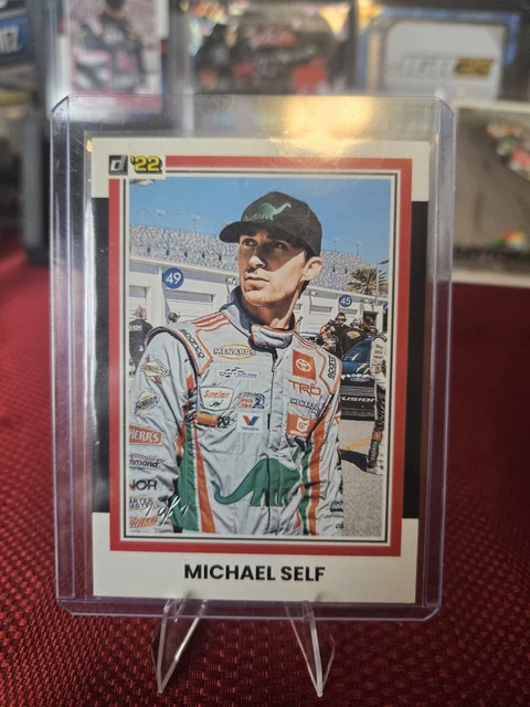 Nascar 1/1 Michael Self Artist Proof 2022 Panini Donruss Racing