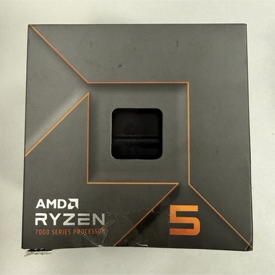 AMD Ryzen 5 7600 7000 Series 6-Core 3.8GHz Base 5.1GHz Max Boost CPU