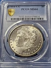 1884-CC Morgan Silver Dollar. Superb Luster! Carson City Mint.  PCGS MS64