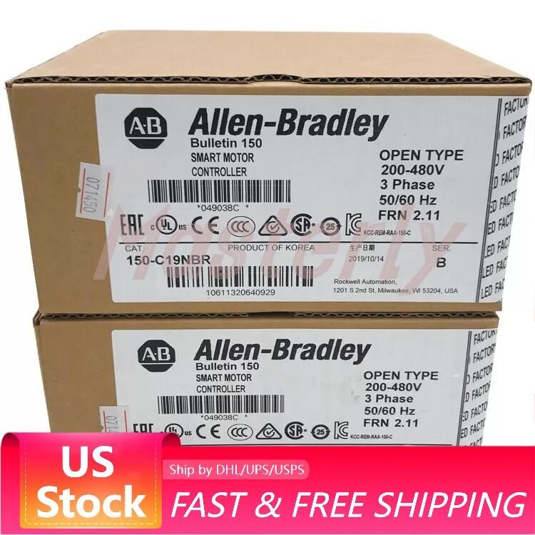 150-C19NBR SMC-3 19A Smart Motor Controller 150C19NBR New AB US Free Tax