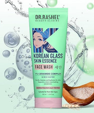Korean glass skin Brightening Face Wash  With Rice Water  1 Ceramide -100ml.
