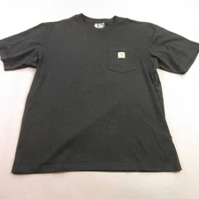 Carhartt Shirt Mens Large Short Sleeve Crew Neck Pocket Casual Outdoors Loose