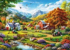 1000 Piece Puzzles for Adults - Country Life - Jigsaw Puzzles for Adults and ...