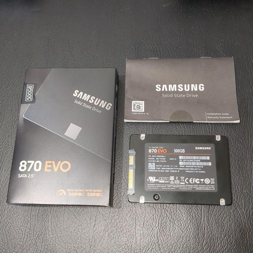 Samsung 870 EVO 500GB SATA 2,5 Zoll SSD High Speed Interne Solid State Drive