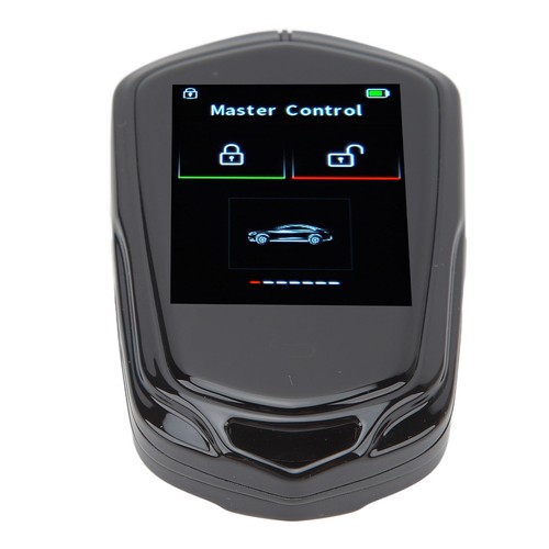 LCD Touch Screen Smart Key Anti Lost Car Key for One Click Start Car Black - Picture 3 of 12
