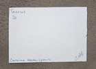 ACEO Original, Taurus, Celestial, Astronomy, Zodiac, 2.5 x 3.5 inches, Unframed — photo 2