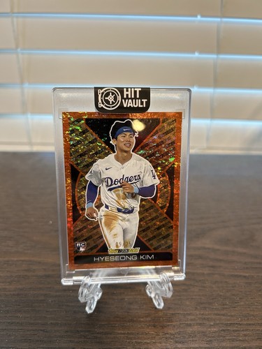 Hyeseong Kim [Orange Foil] #BG-14 2025 Topps Update Black Gold card