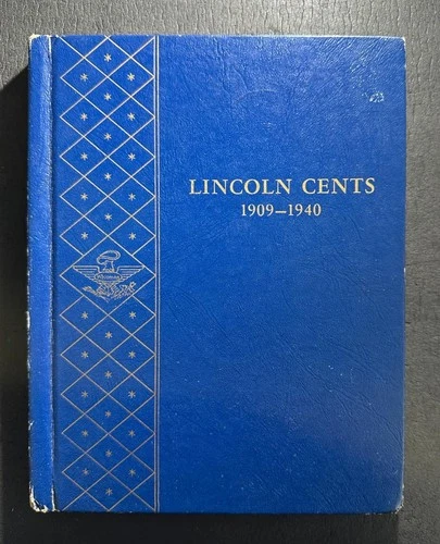 1910-1940PDS US LINCOLN CENT Set of 62 Different w/ Deluxe Whitman Album!