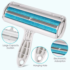 Pet Hair Remover Roller Self Cleaning Dog Cat Fur Remover for Couch and Clothes