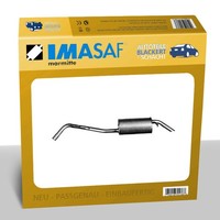 Imasaf ESD Auspuff Endtopf für Ford Escort V+Vi Kombi/Stufenheck 1.3 44KW O.Kat