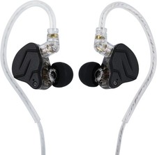 Linsoul KZ ZSN PRO X Dual Driver 1BA 1DD Hybrid Metal Earphones HiFi in-Ear Moni