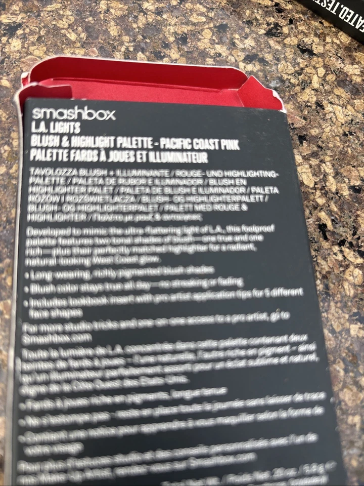 Smashbox L.A. LIGHTS Blush & Highlight Palette Pacific Coast Pink - Image 2 of 3