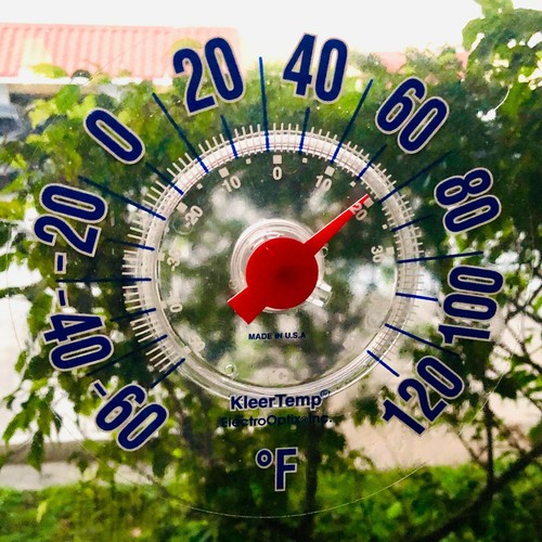 Kleertemp Outdoor Thermometer Kleer Temp Fahrenheit Made in USA Model
