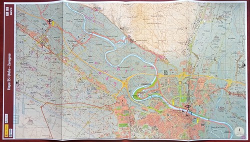 CAMINO NATURAL DEL EBRO GR 99 FONTIBRE - FARO DEL GRAXAL 47 MAPAS 1:40.000 FEDME - Imagen 4 de 5