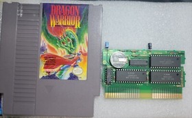Dragon Warrior Vintage Nintendo NES 1989 LOOSE Game Only Tested & Working Clean