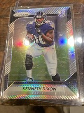 2016 RAVENS   Prizm - Rookie Silver Prizm #242 Kenneth Dixon (RC)