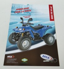 MSA Fox 50 de 2001 Prospectus Catalogue Brochure Quad