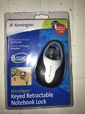NEW Kensington 64053 MicroSaver Retractable Portable Notebook Lock