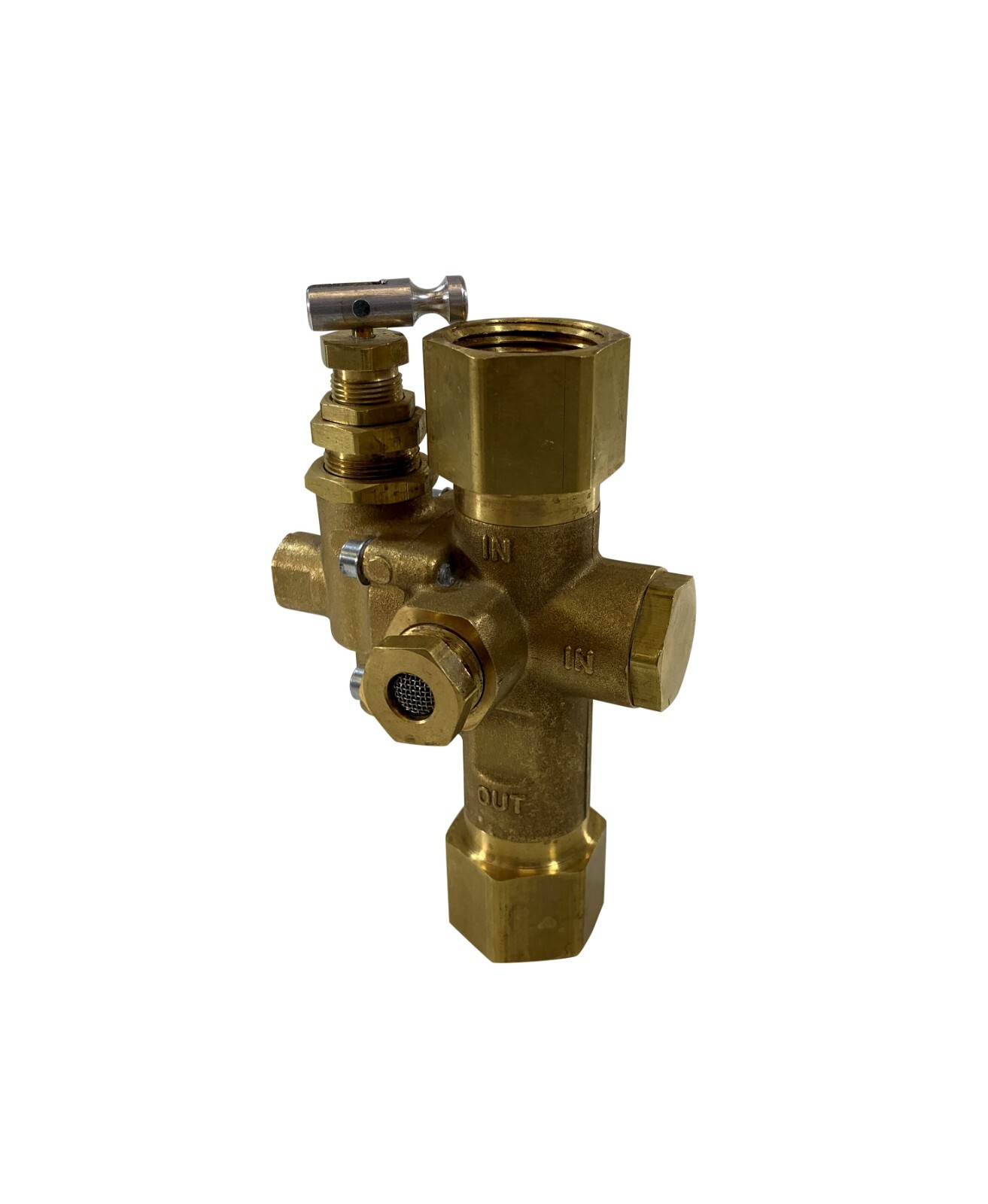 Combo Pilot, Unloader, Check Valve, With Throttle, 6.5HP Gas Air Comps + Below