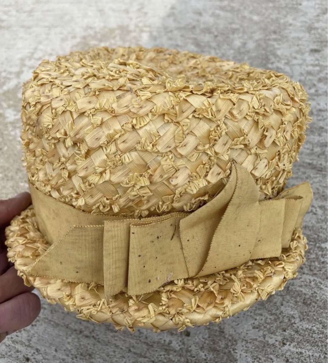 Vintage Womens Hat Straw By Patrice NLHB | eBay