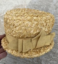 Vintage Womens Hat Straw By Patrice NLHB