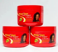 2pcs Ampro Shine'N Jam Magic Fingers for Braiders Extra Firm Holds 8 OZ 